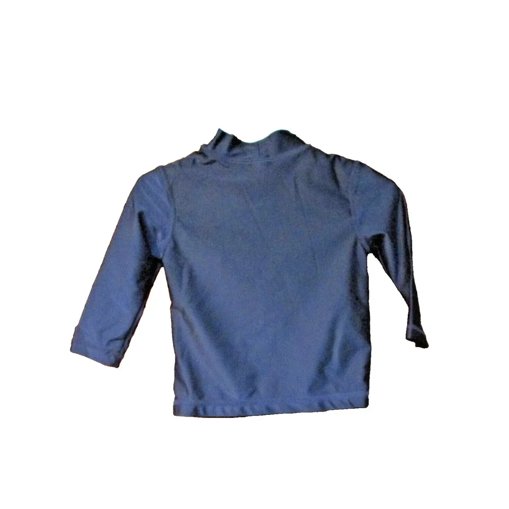 OshKosh B’gosh Baby Rashguard Blue Swim Shirt Surf Crew Graphic Size 12 months